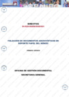 Vista preliminar de documento Directiva DI-020-SGEN/OGD/001 “Foliación de Documentos Archivísticos en Soporte Papel del RENIEC”, primera versión