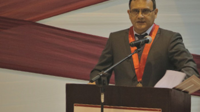 Discurso de orden del flamante presidente