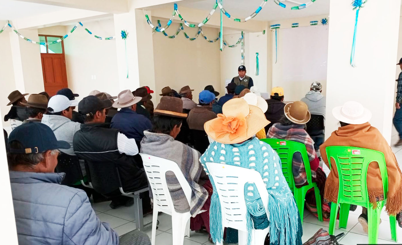 capacitación a asociaciones de producción