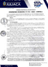 Vista preliminar de documento ORDENANZA MUNICIPAL N° 012-2023-CMPSR-J