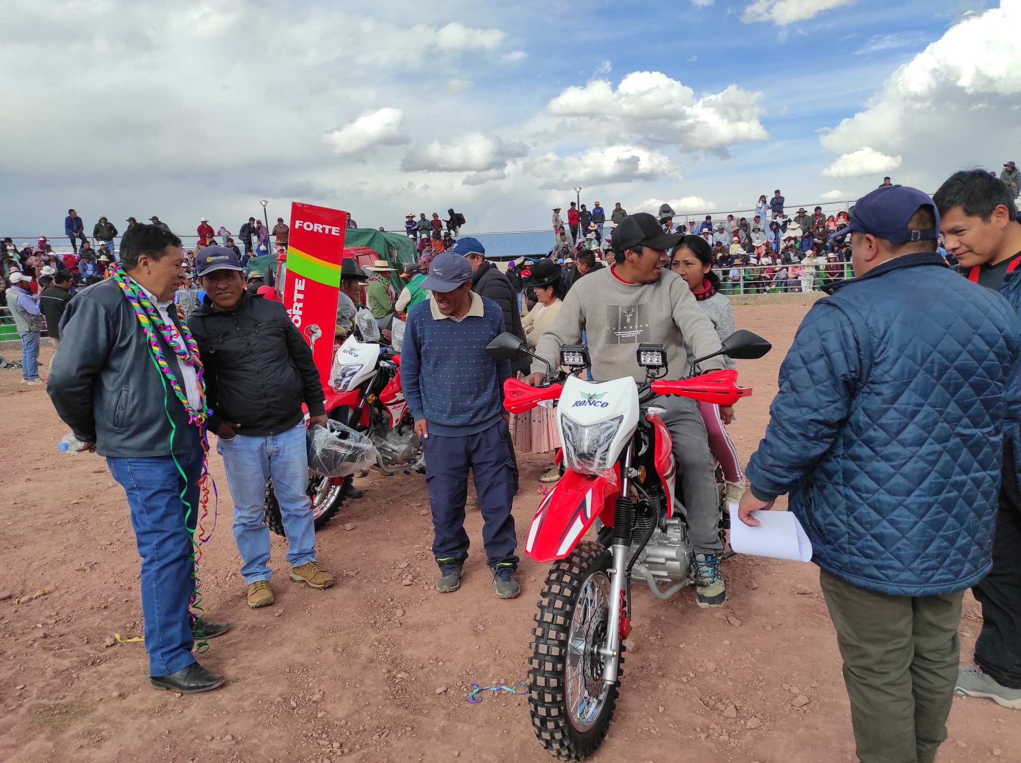 premiación a los ganadores