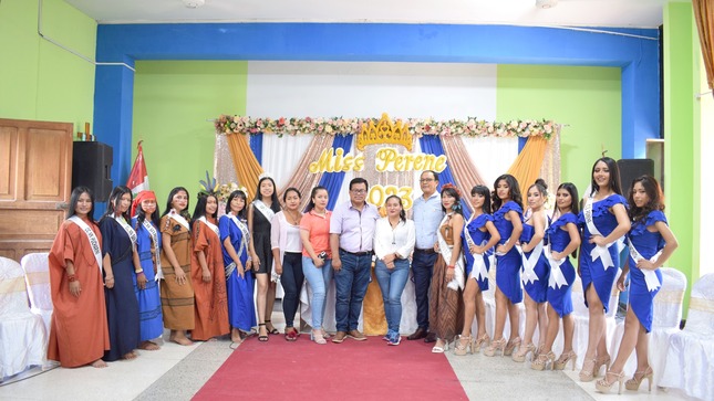 Candidatas a Señorita Perené, Señorita Turismo, Señorita Café y Tsinani Perené 2023