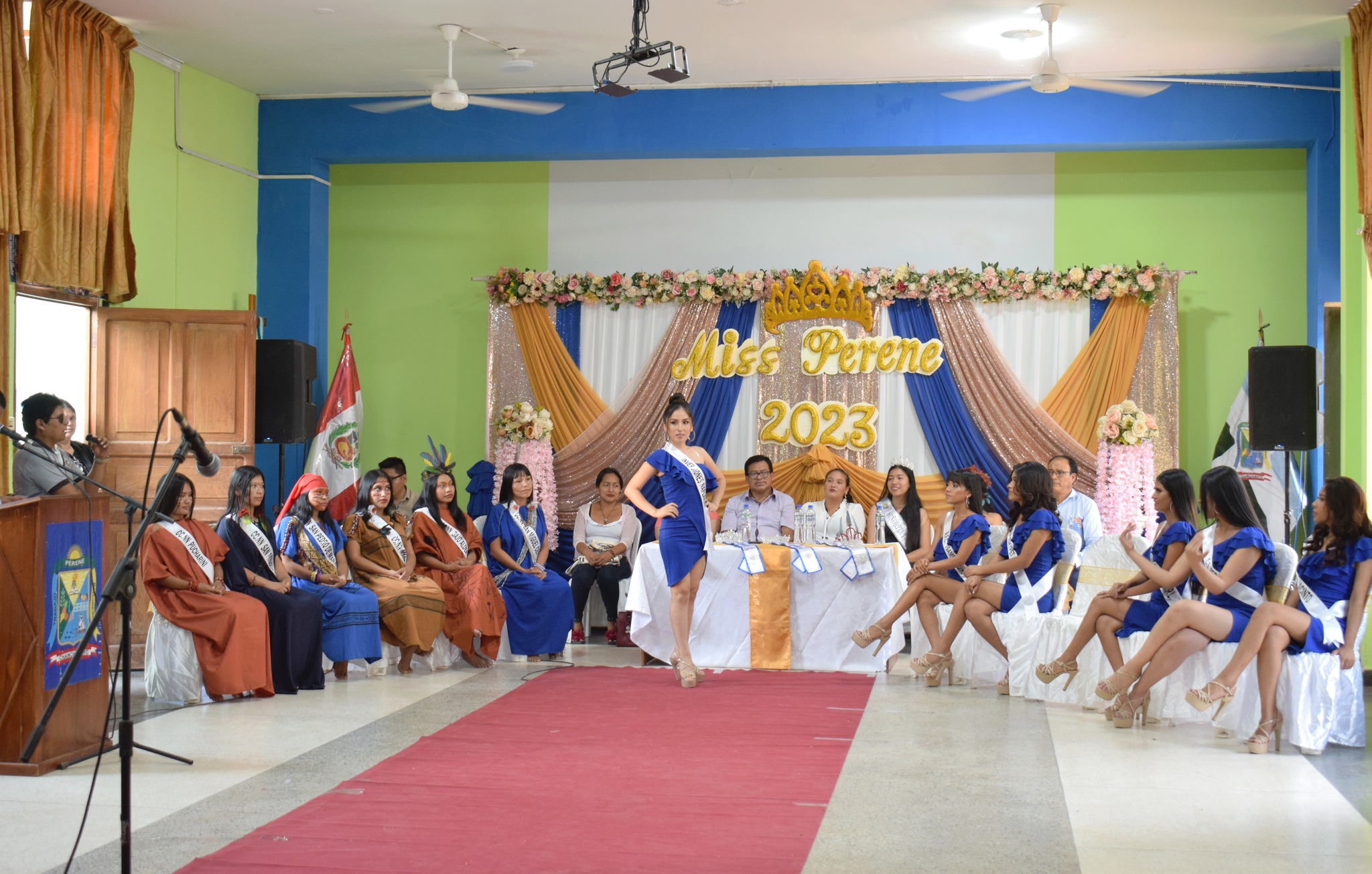Candidatas a Señorita Perené, Señorita Turismo, Señorita Café y Tsinani Perené 2023