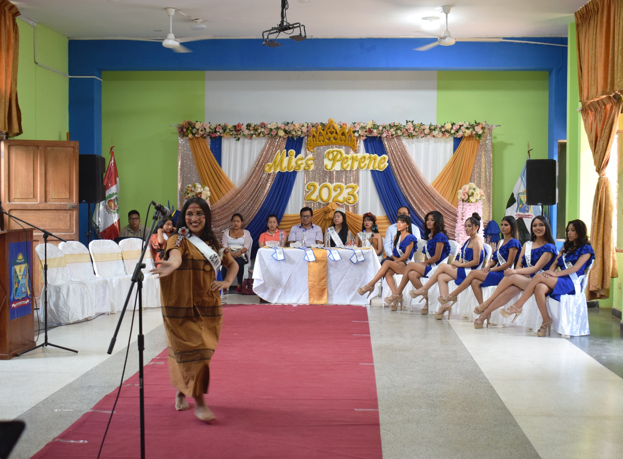 Candidatas a Señorita Perené, Señorita Turismo, Señorita Café y Tsinani Perené 2023