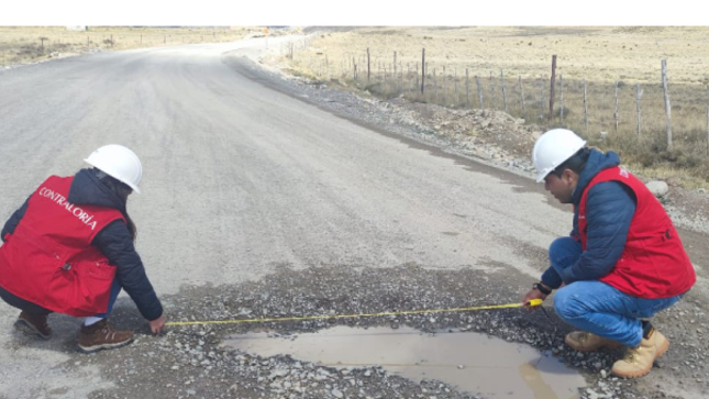 La Contraloría General alertó deficiencias en la construcción de la obra de mejoramiento de la carretera Ninacaca – Huachón, en la provincia y región Pasco, lo cual ponen en riesgo la durabilidad y vida útil de este proyecto valorizado en más de S/ 87 millones y que está a cargo del Gobierno Regional de Pasco. 