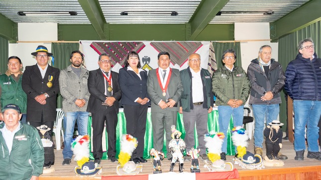 Alcalde Provincial Elio Zevallos Meza participa en ceremonia de reinicio de estudios batimétricos en el lago Chinchaycocha