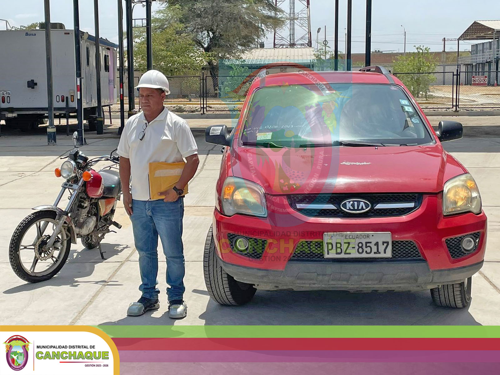 Alcalde de Canchaque recibe importante donación de Aduanas