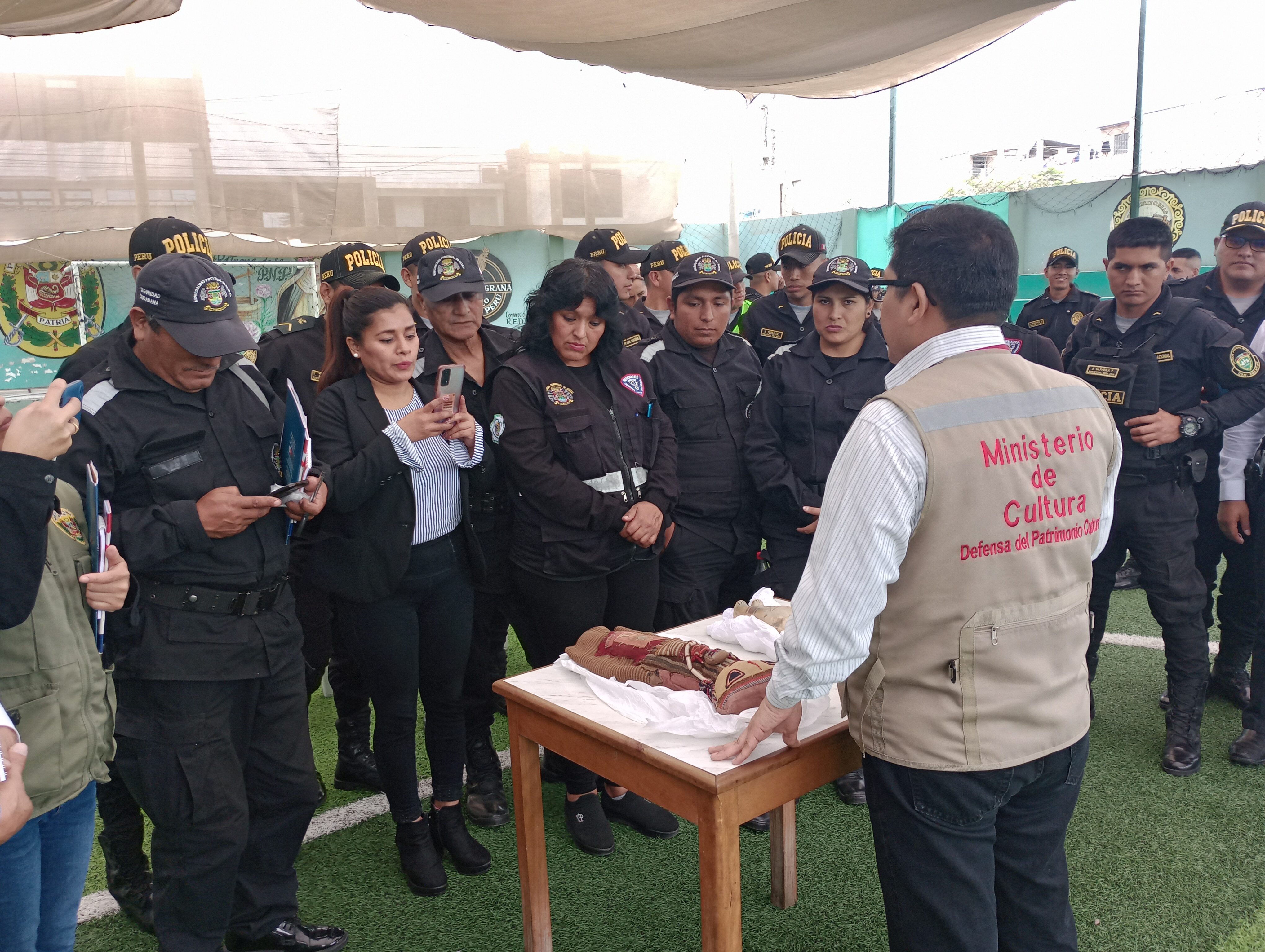 Huaral: Ministerio de Cultura capacitó a policías y personal municipal para la protección del patrimonio cultural de la localidad