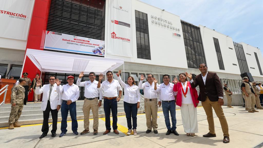 Piura más de 173 000 pobladores de Chulucanas son beneficiados tras la inauguración del Hospital de Apoyo