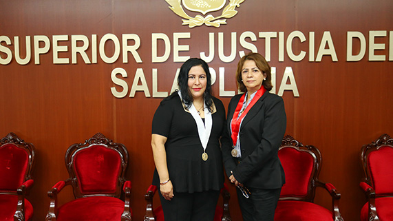 Abogada Romina Valcárcel Concha juró como jueza del Tercer Juzgado Civil del Callao