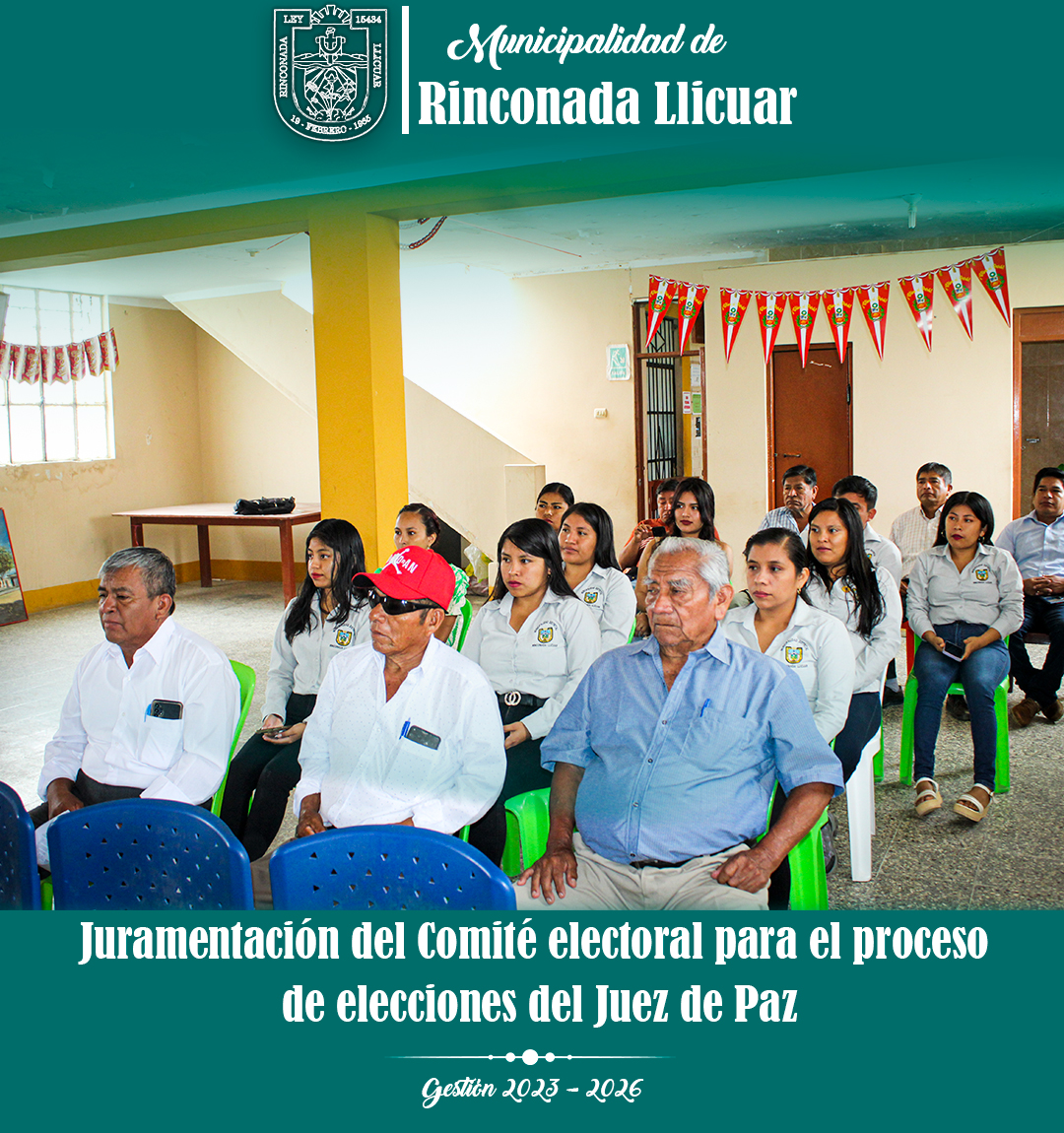 Juramentación de Comité electoral