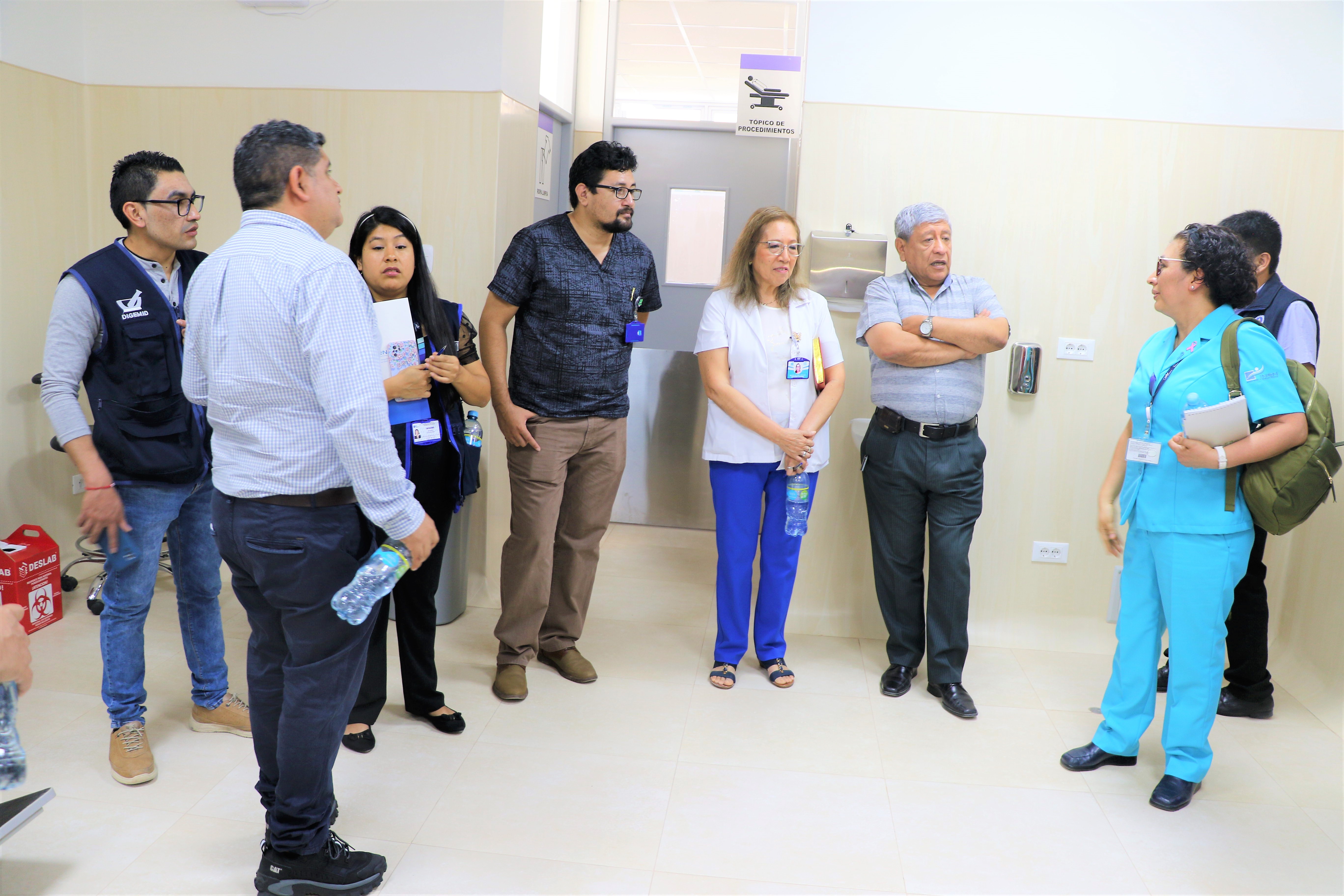 INEN brinda asistencia técnica presencial al Hospital General de Jaén