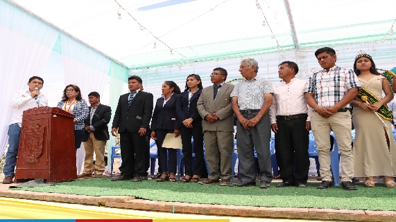 MPP participa del desfile escolar por el 10.° aniversario de la municipalidad delegada de Los Canizales
