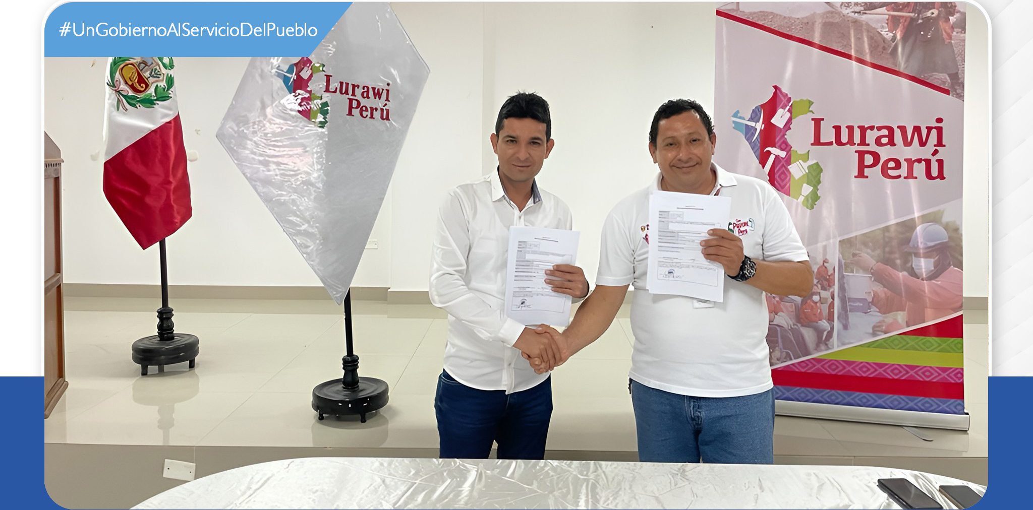 Alcalde de Lancones, logra financiamiento para ejecución de 02 fichas adicionales de LURAWI PERÚ en el Distrito de Lancones.