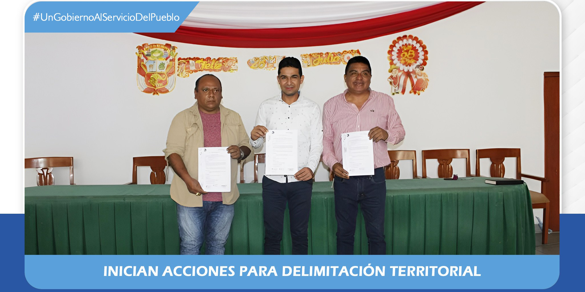 Alcalde de Lancones, inicia acciones con el distrito de Querecotillo para delimitación territorial.