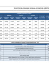 Vista preliminar de documento Reporte consumo mensual de energía eléctrica - Julio 2023