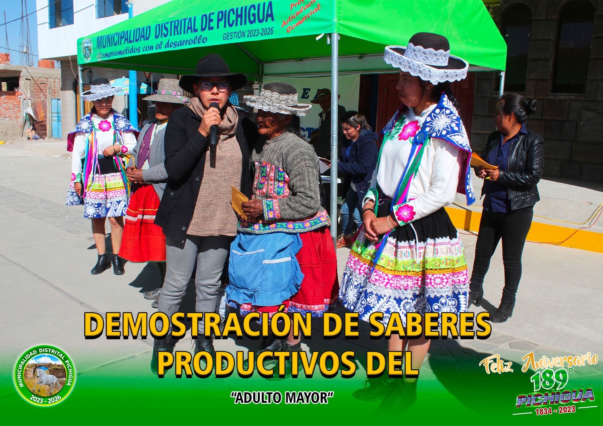 Demostración de Saberes Productivos del Adulto Mayor.
