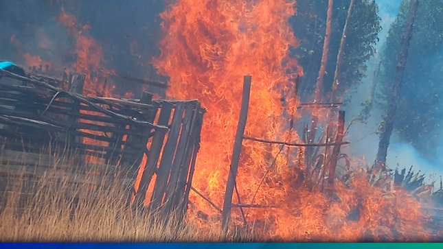 Incendio en Urbanización Techo Propio