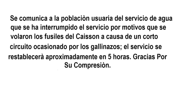 Comunicado
