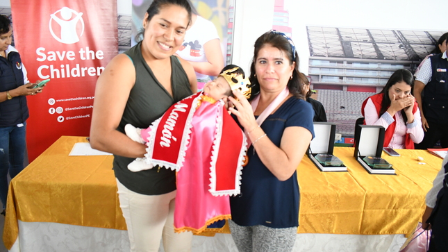 Se coronó al “bebé mamoncito” de la región Lambayeque