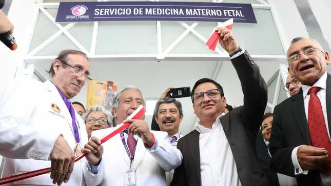 Amplían y modernizan Servicio de Medicina Materno Fetal de la ex Maternidad de Lima