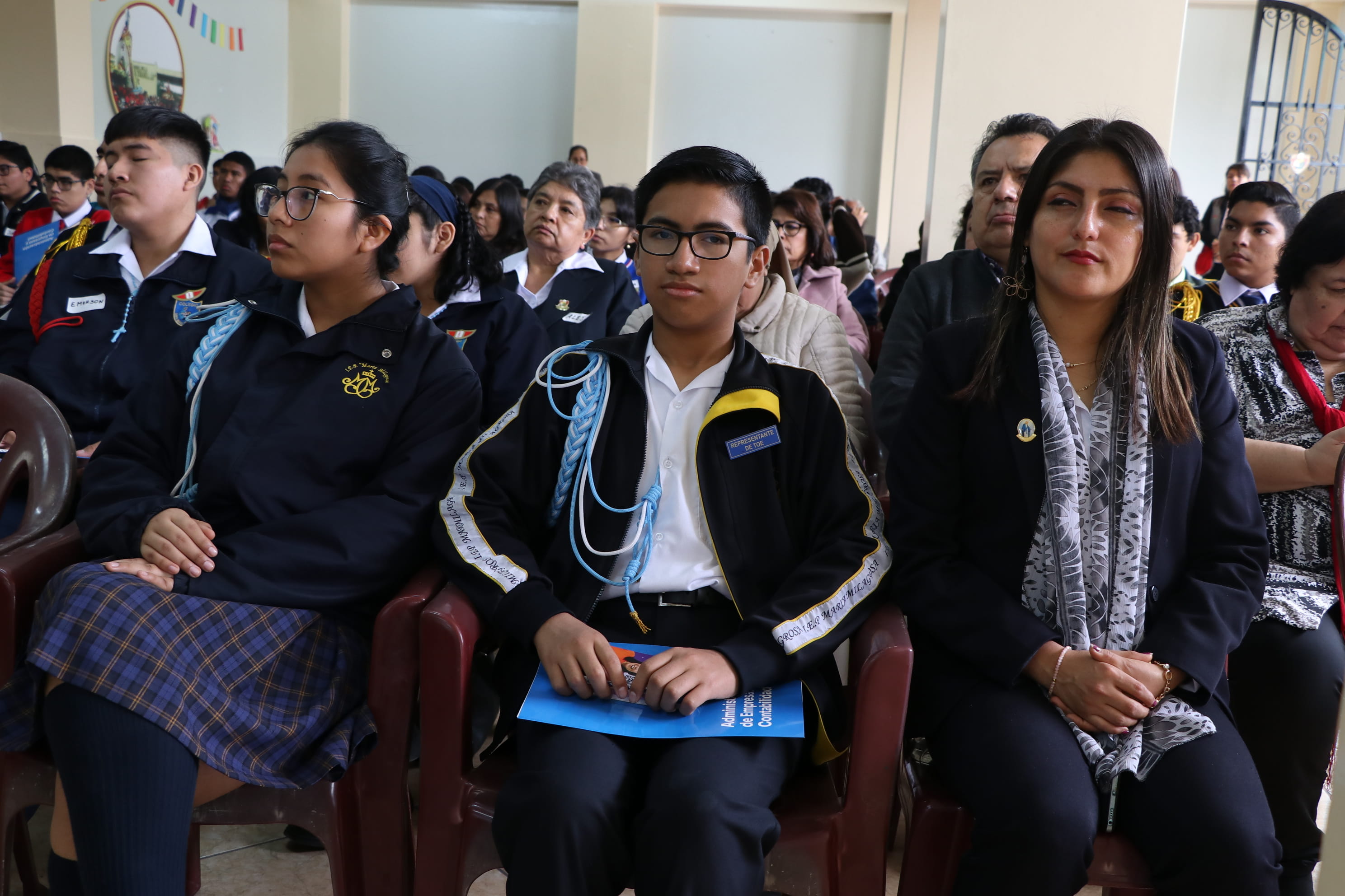 Líderes estudiantile representantes de las 29 redes educativas participaron del taller  sobre seguridad ciudadana para escolares 