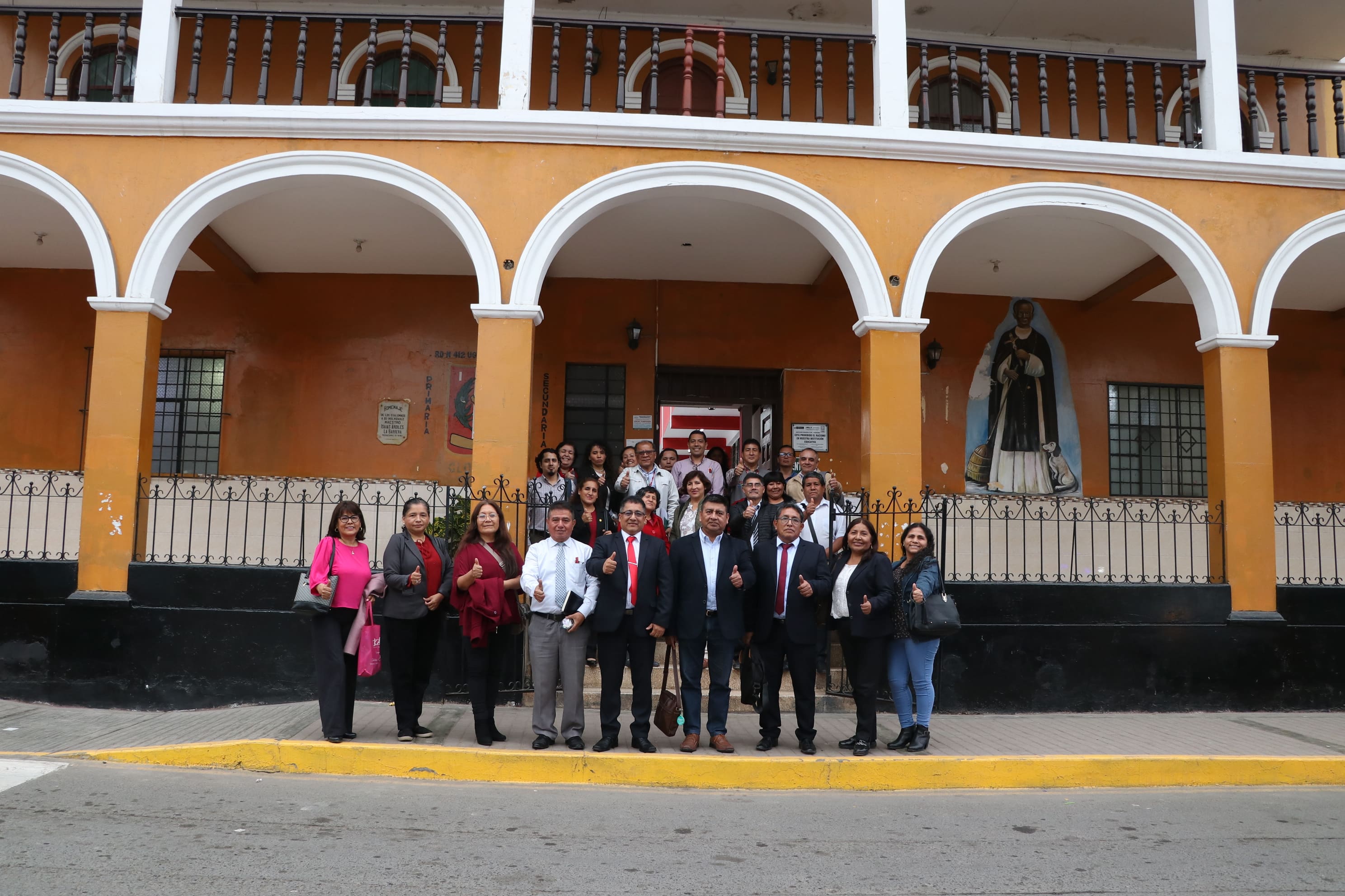 Directores coordinadores de 29 redes educativas participaron del directorio descentralizado en  IE 6007 de Pachacámac