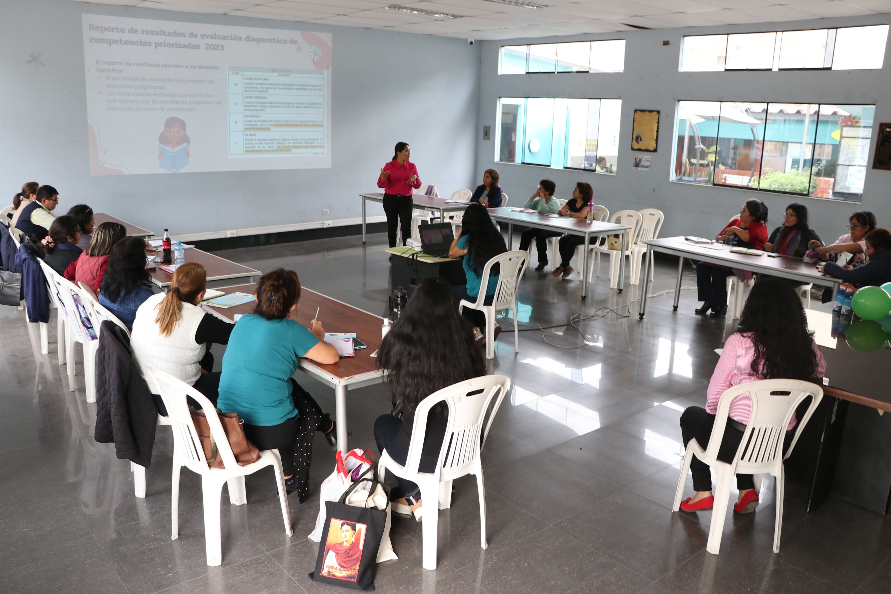 Balance de resultados de evaluación de Proceso de estudiantes de 5 años en IIEE. Focalizadas del nivel inicial 