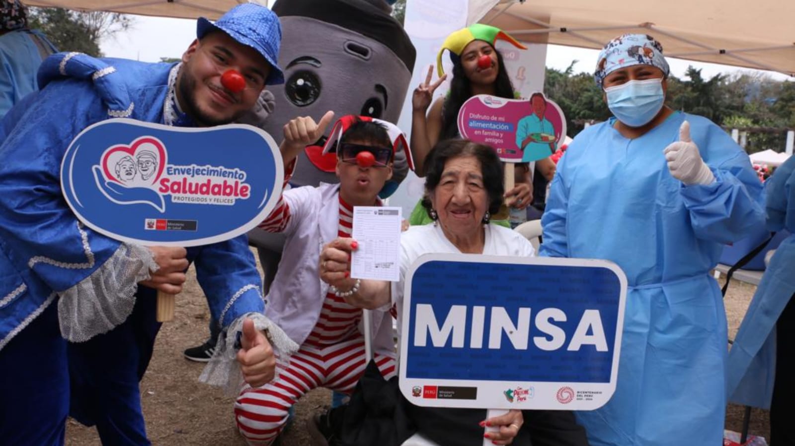 Más de 250 adultos mayores completaron sus vacunas durante festival “Al son de la experiencia” en Jesús María