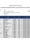 Vista preliminar de documento  RESULTADOS DE EVALUACION DE FICHA CURRICULAR II