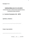 Vista preliminar de documento  FORMATO N° 01: CARATULA
