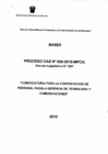 Vista preliminar de documento Bases de Convocatoria CAS N° 08-2015-MPCH