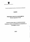 Vista preliminar de documento Bases de Convocatoria CAS N° 13-2015-MPCH