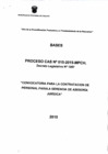 Vista preliminar de documento Bases de Convocatoria CAS N° 15-2015-MPCH