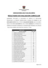 Vista preliminar de documento Resultados de Evaluacion Curricular