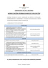 Vista preliminar de documento  MODIFICACION DE CRONOGRAMA