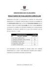 Vista preliminar de documento Resultados de Evaluacion Curricular