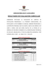 Vista preliminar de documento Resultados de Evaluacion Curricular