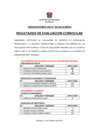 Vista preliminar de documento Resultados de Evaluacion Curricular