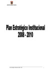 Vista preliminar de documento PLAN ESTRATEGICO INSTITUCIONAL 2008-2010