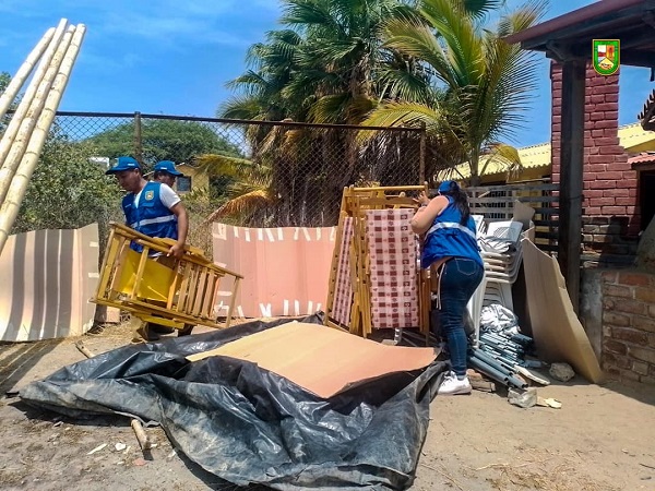 Realizan operativo de fiscalización en la playa de Punta Sal