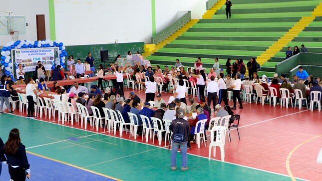 Municipalidad provincial celebró el día del adulto mayor con los integrantes del CIAM