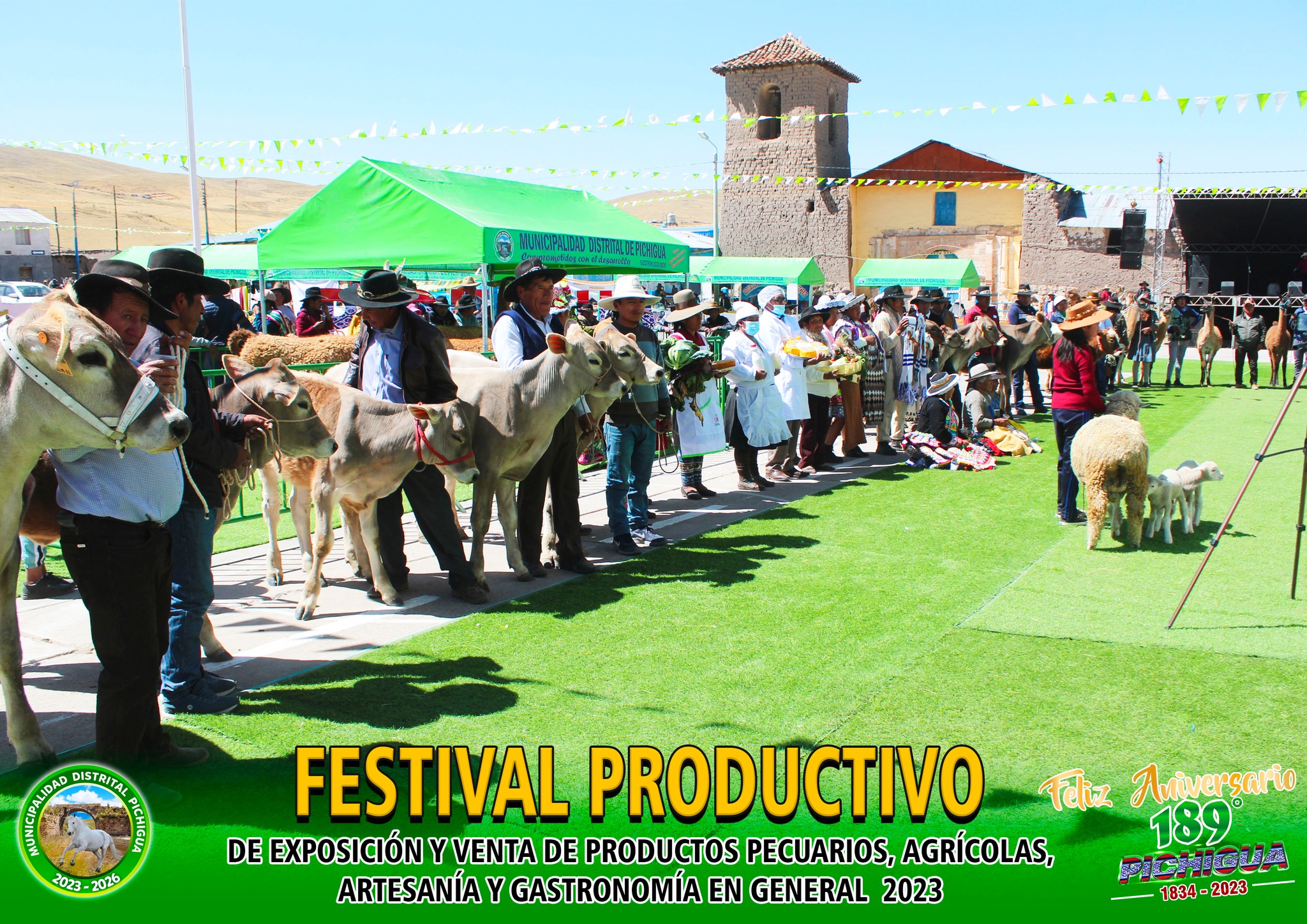 Festival Productivo de Exposición y Venta de Productos Pecuarios, Agrícolas, Artesanía y Gastronomía en General.