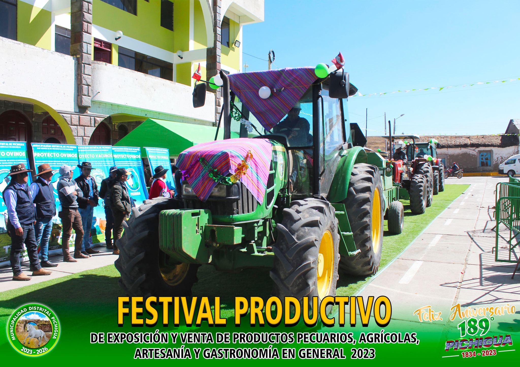 Festival Productivo de Exposición y Venta de Productos Pecuarios, Agrícolas, Artesanía y Gastronomía en General.