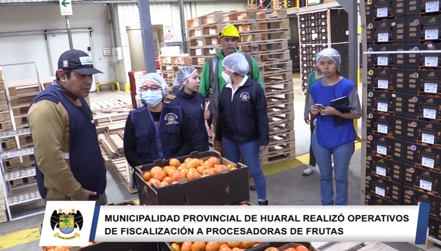 Operativo municipal inspeccionó las condiciones en que operan las procesadoras de frutas