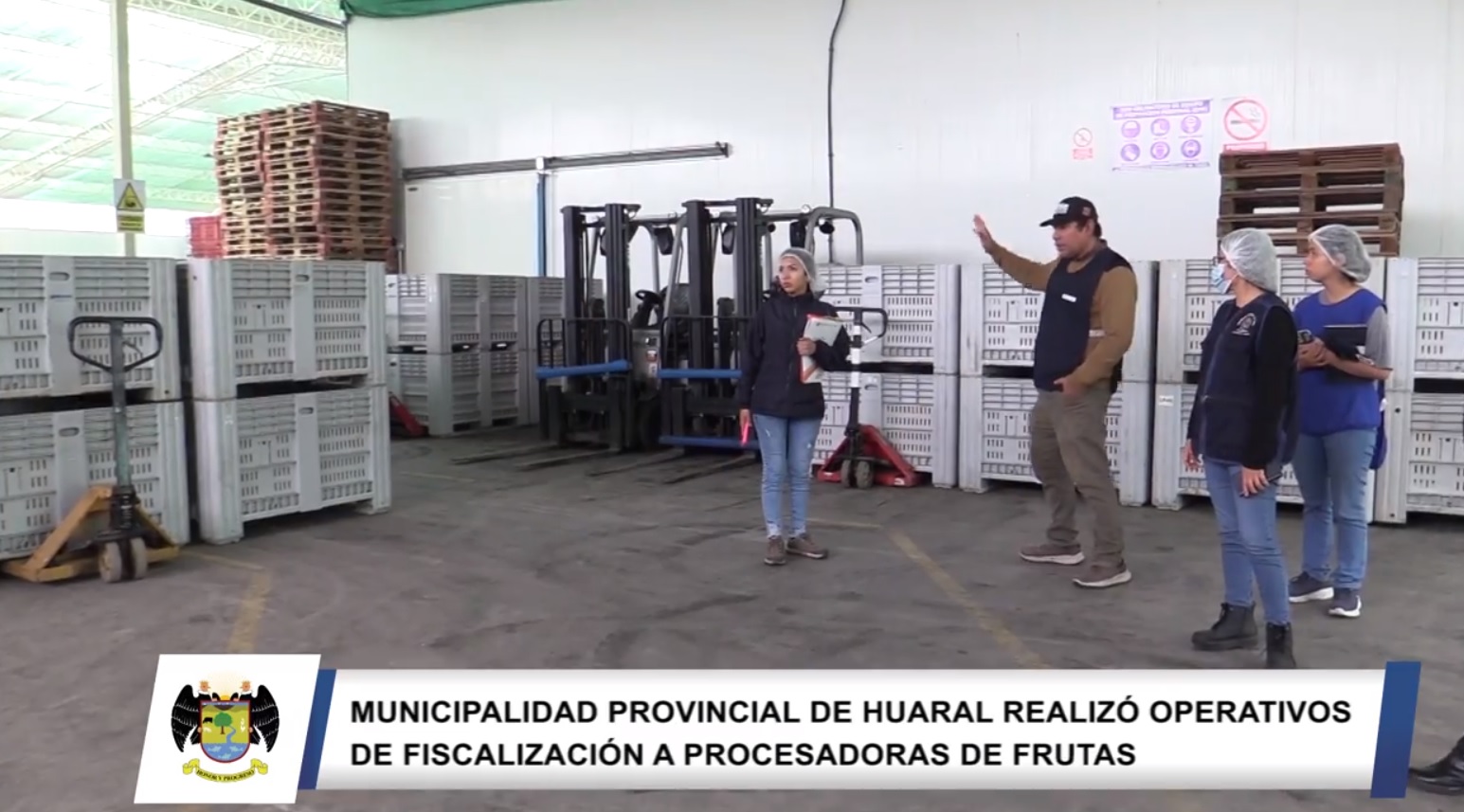 Operativo municipal inspeccionó las condiciones en que operan las procesadoras de frutas