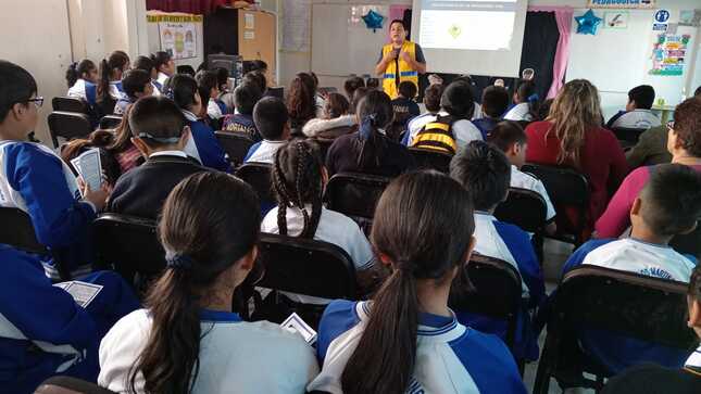 MPH brindó una mañana de charlas a escolares de primaria de la institución educativa N°20403 "Carlos Martínez Uribe" 