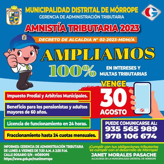 amnistía tributaria