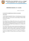 Vista preliminar de documento Ordenanza Municipal N°015-2016-MDS