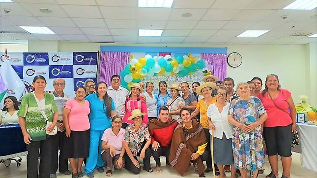 Hospital General de Jaén celebra "Día del Adulto Mayor"